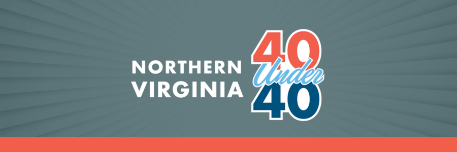 Northern Virginia 40 Under 40 banner